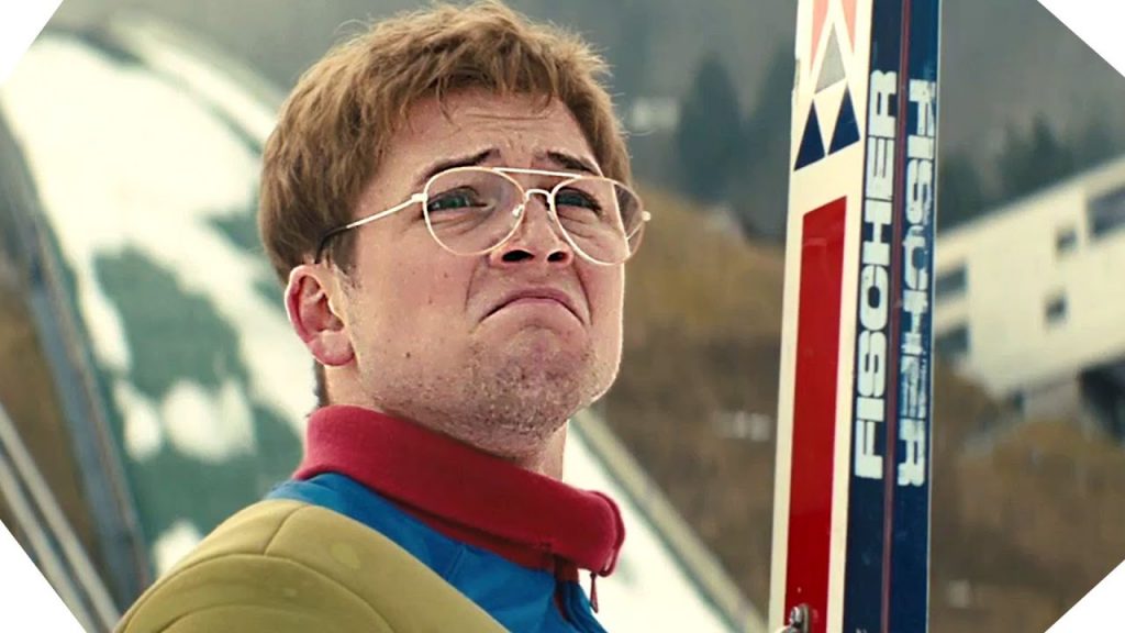 Taron Egerton in Eddie the Eagle